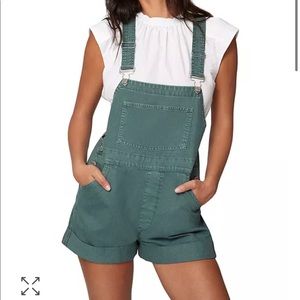 we wore what green overalls